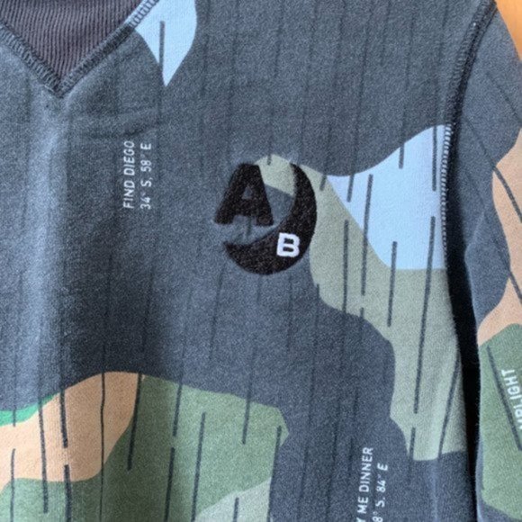 Scotch And Soda Camouflage Mens Sweatshirt - Picture 3 of 6